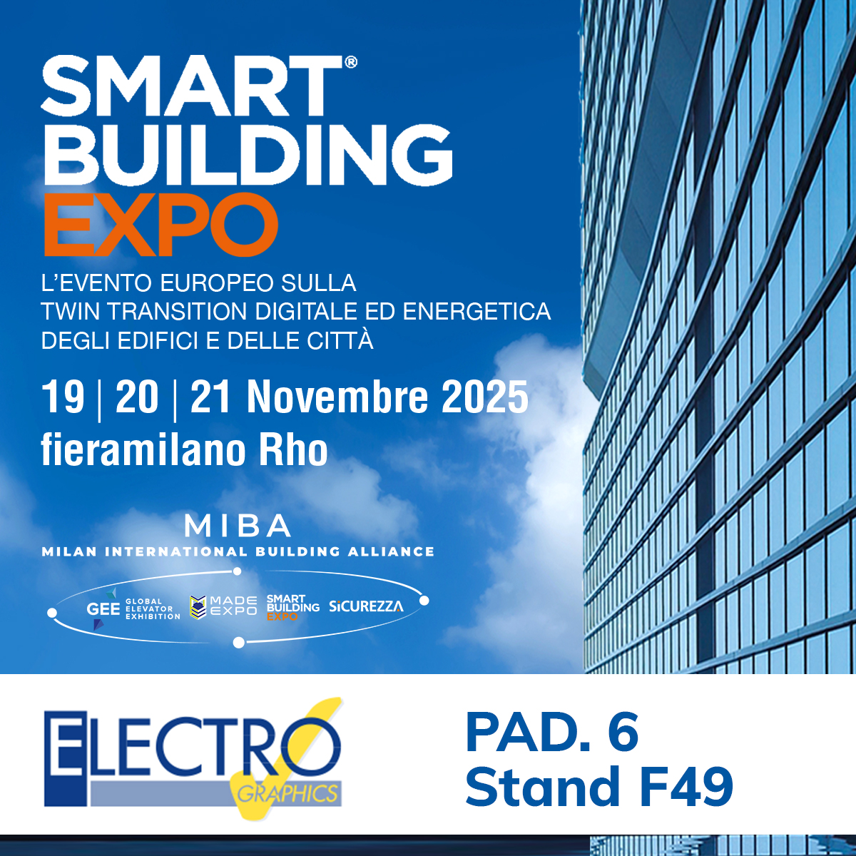 Smart building expo, Milano