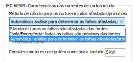Análise falhas próximas/afastadas