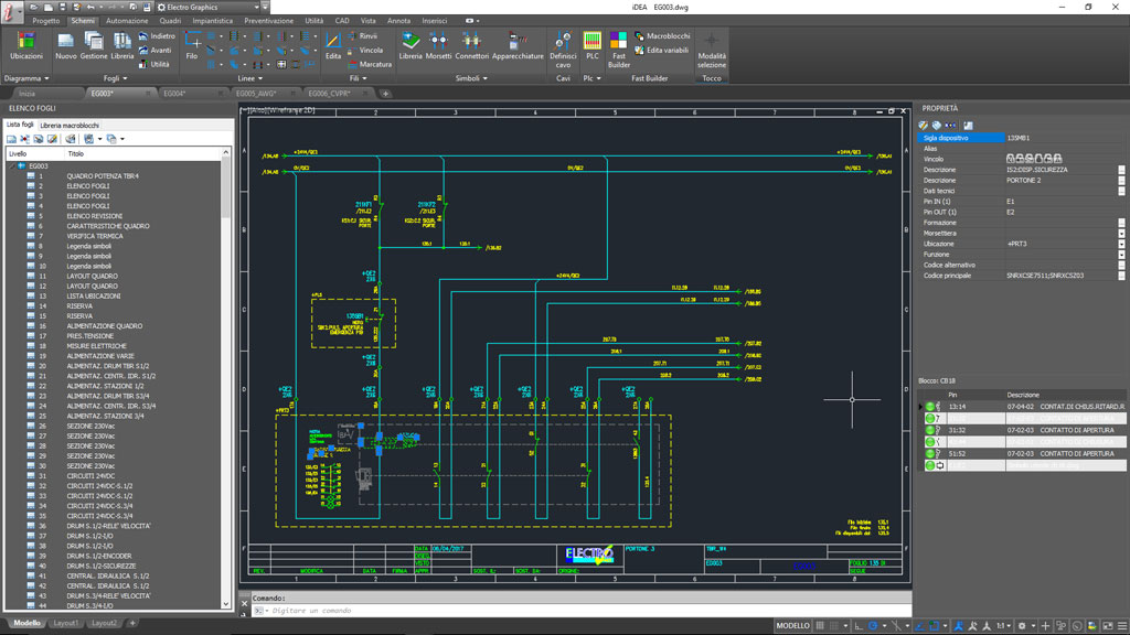 Idea Cad Elettrico Per Disegno Schemi Elettrici